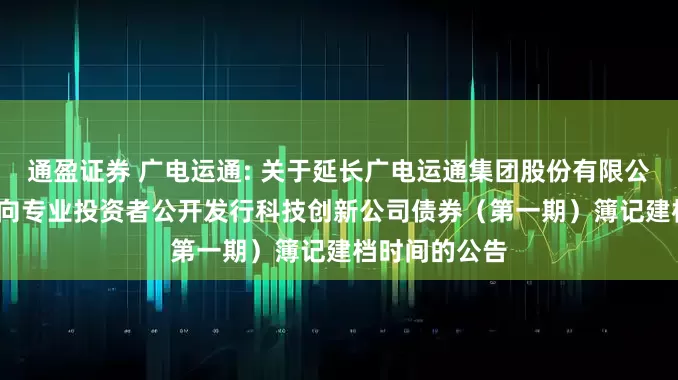 通盈证券 广电运通: 关于延长广电运通集团股份有限公司2025年面向专业投资者公开发行科技创新公司债券（第一期）簿记建档时间的公告
