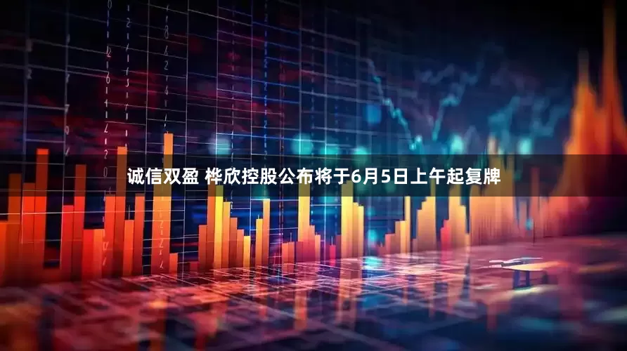 诚信双盈 桦欣控股公布将于6月5日上午起复牌